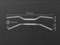 Preview: UPGRADE Rohrlenker 28,6mm für Roadster, Scrambler & Bobber Concept Bikes